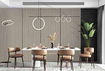 梅州轻奢风格-餐厅