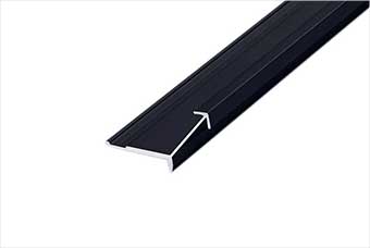 梅州航空纤维墙咔铝合金阳角线（哑黑氧化）