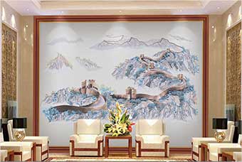 梅州森佰汇航空纤维墙咔（唯我中华）